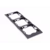 Basic Neos ramka 3-krotna BMRC3/21 inox SIMON
