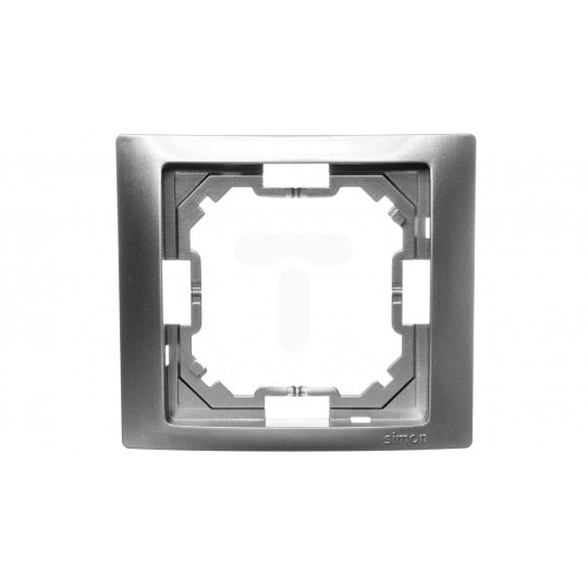 Basic Neos ramka 1-krotna BMRC1/21 srebrny SIMON