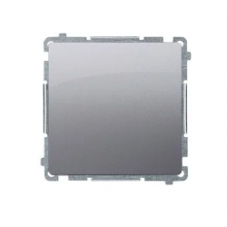 Basic Single Switch BMW1.01/21 Silver SIMON