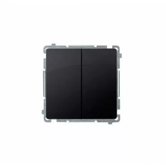 Basic double NO pushbutton BMP2.01/28 graphite SIMON Basic double NO pushbutton BMP2.01/28 graphite SIMON