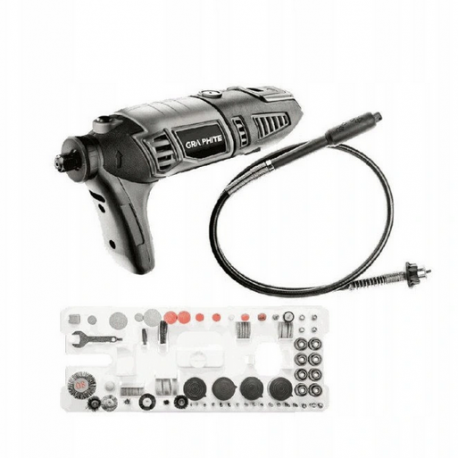 Miniszlifierka Graphite 59G019 170W obr8000-35000 GRAPHITE