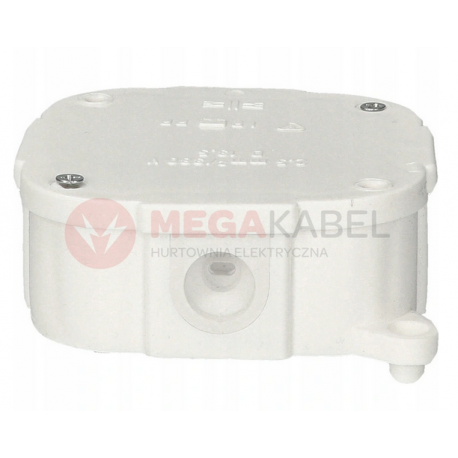 Puszka biała n/t 80x80x30 IP44 zacisk. 074-51 ViPlast