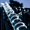 Light hose flowing transparent CW outdoor 8-functions 10m OKEJ LUX