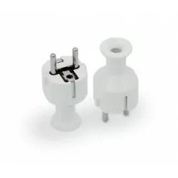 Wtyczka prosta UniSchuko 16A WT-40/W biała Orno