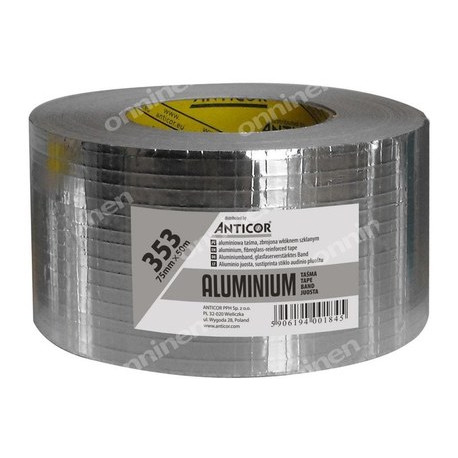 Self-adhesive aluminum tape TA-301 48mm/50m Anticor