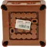 Puszka brązowa bez zacisków 90x90x25 042-02 ViPlast