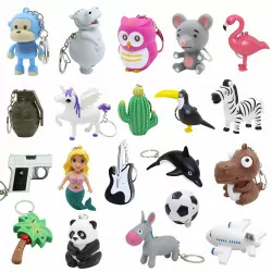 LED key ring with sound MIX...