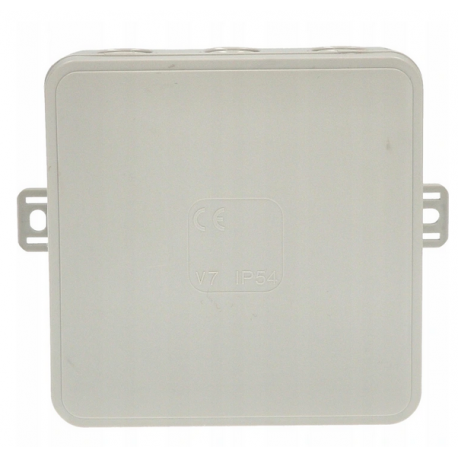 Puszka popiel nadtynkowa 100x100x41 IP54 037-03 Viplast