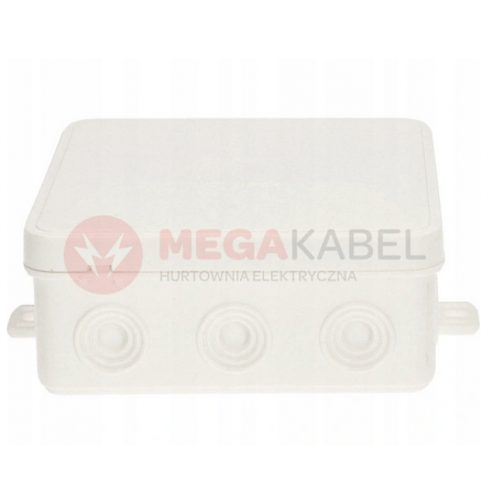 White flush box 100x100x41 IP54 037-01 Viplast