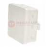 White flush box 100x100x41 IP54 037-01 Viplast