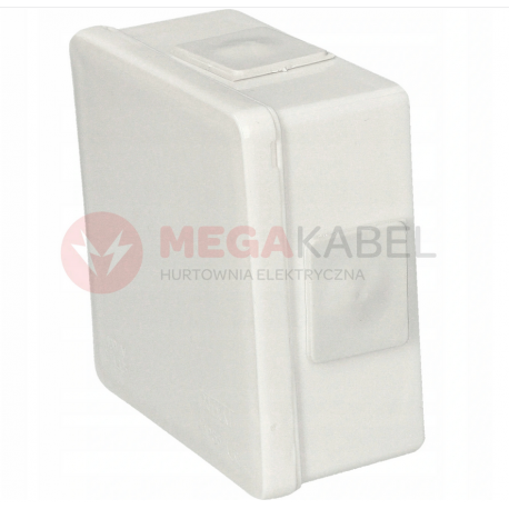 Puszka PF n/t 80x80x32 IP55 klik-klak b.zac 001-01