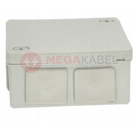 Puszka popiel v/t 86x86x40 IP55 guma2 022-03 ViPl