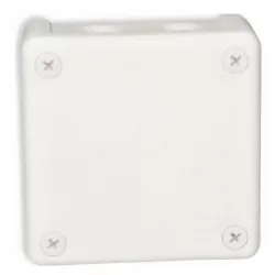 Puszka biała b/zacisk 90x90x25 n/t 042-01 Viplast