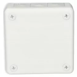 Puszka biała n/t 90x90x30 z gumami 041-01 ViPlast