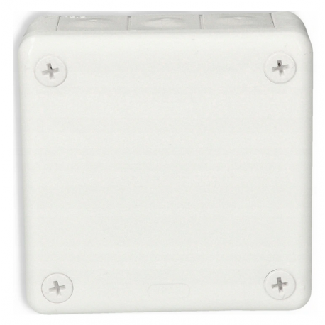 Puszka biała n/t 90x90x30 z gumami 041-01 ViPlast