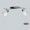 IDA-2 wall and ceiling lamp chrome black E14 Vitalux