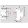 Wyłącznik silnikowy 3P 1,5kW 2,5-4A 1R/1Z 606827 LEGRAND
