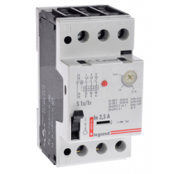 Wyłącznik silnikowy 3P 0,8kW 1,6-2,5A 606846 Legrand