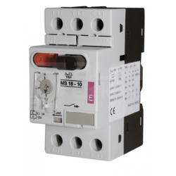 Motor circuit breaker 0,55kW 1-1,6,3A MS-18-1,6 ETI