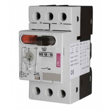 Wyłącznik silnikowy 1,5kW 2,5-4A MS-18-4 ETI