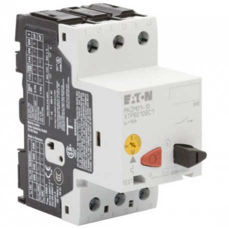 Wyłącznik silnikowy 3P 4kW 6,3-10A PKZM01-10 Eaton