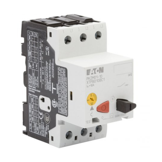 3P 4kW 6.3-10A motor circuit breaker PKZM01-10 Eaton