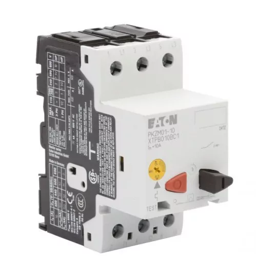 Wyłącznik silnikowy 3P 4kW 6,3-10A PKZM01-10 Eaton