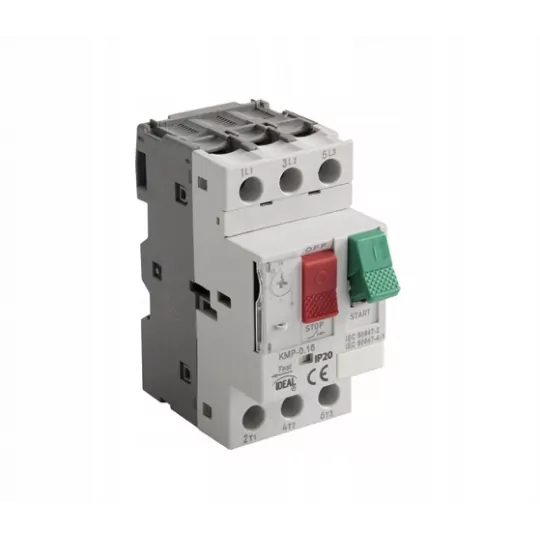 Wyłącznik silnikowy 4-6,3A KMP-6,3 3P 24068 Kanlux