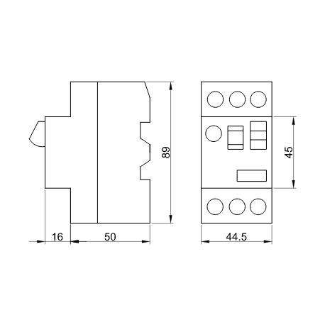 Motor circuit breaker 4-6.3A 2.2kW TGV2-10 Tracon