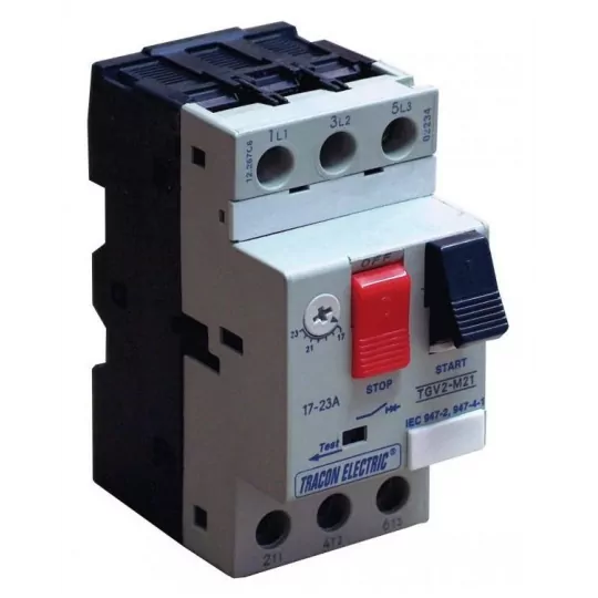 Motor circuit breaker 4-6,3A 2,2kW TGV2-10 Tracon