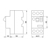 Motor circuit breaker 1-1,6A 0,55kW TGV2-06 Tracon