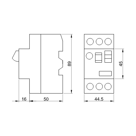Motor circuit breaker 9-14A, 5.5kW TGV2-16 Tracon
