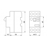 Motor circuit breaker 20-25A 11kW TGV2-22 Tracon