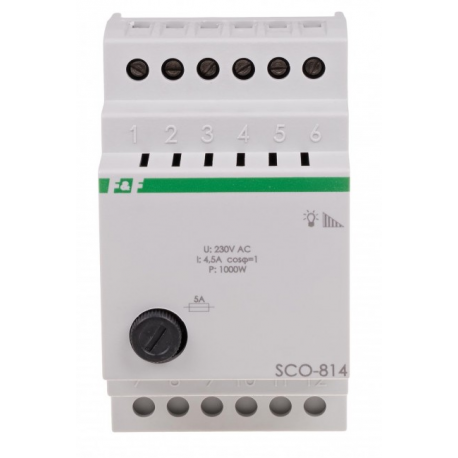 Lighting dimmer SCO-814 230V 1000W F&F