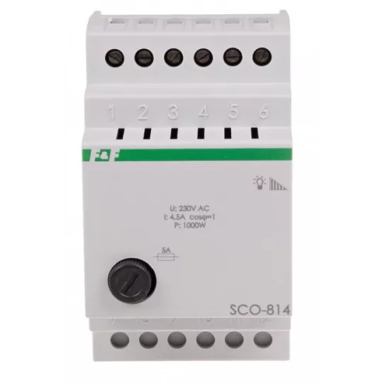 Ściemniacz oświetlenia SCO-814 230V 1000W F&F