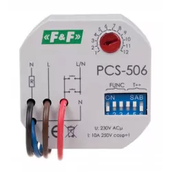 Przekaźnik czasowy 8F Start 10A 1Z PCS-506 F&F