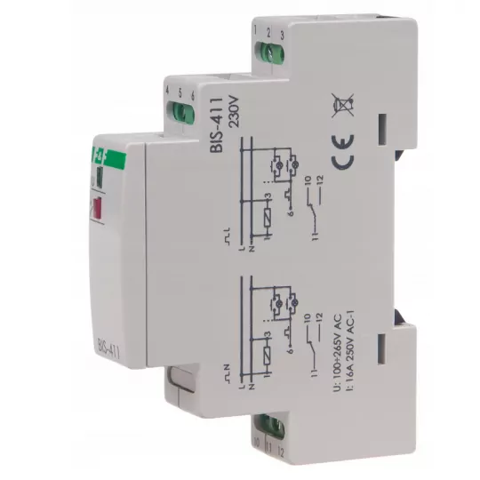 BIS-411 230V F&amp;F bistable relay