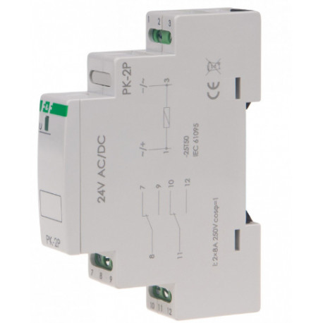 PK-2P24V 2P 8A F&F electromagnetic relay