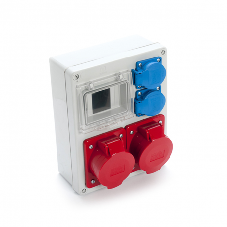 Zestaw R-BOX VR-24 4-S 2x32/5 2x250V 962-02 Viplast