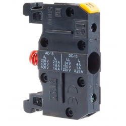 Auxiliary contact 1R front mount ST221-1 red SPAMEL