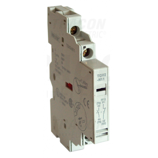 Side auxiliary contact 2xNC TGV2-N20 TRACON