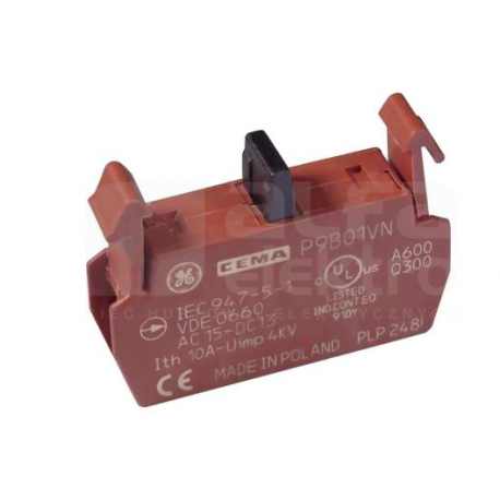 Blok styków pomocniczych do ramki 1R P9B01VN 187001 GE