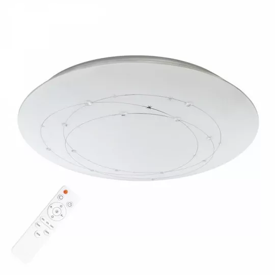 LED plafond ATRIA 80W 60cm efect remote control 312754 POLUX