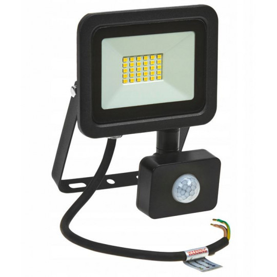 Naświetlacz Noctis LUX-2 LED 20W NW sensor black SPECTRUM