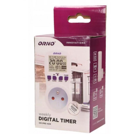 Electric timer OR-PRE-409 ORNO
