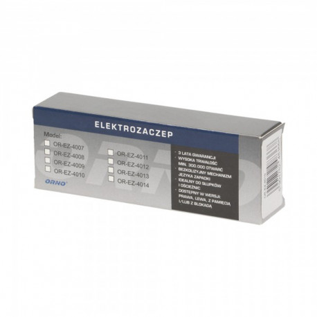 Elektrozaczep asymetryczny z blokadą prawy OR-EZ-4010 ORNO