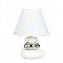 SALEM 4949 white/silver E14 table lamp Rabalux