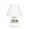 SALEM 4949 white/silver E14 table lamp Rabalux