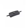 LILY E14 black/silver desk lamp ZEXT