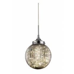 PAVO 10W LED chrome pendant lamp AC-PAVO-10W-40-CH ZEXT